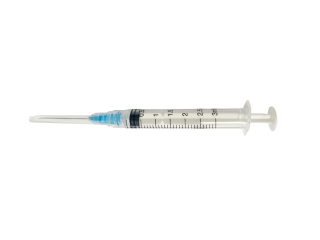 Шприц одноразовый 3 мл 3-х комп. Luer-Lock с иглой 0,6*30