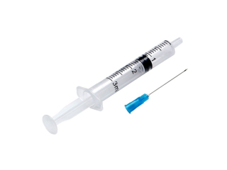 Шприц одноразовый 3 мл 3-х компонентный игла 23 G (0.6*30 мм)