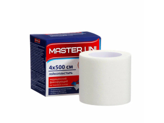 Лейкопластырь 4х500 см Master Uni на тканевой основе