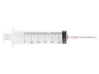 Шприц одноразовый SANAMEDICAL®️ объемом 50 мл Луер Слип с иглой 18 G (1,20 х40 мм)