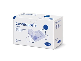 Cosmopor® E steril / Космопор E стерил - пластырные повязки, 10 см х 6 см, 25 шт.