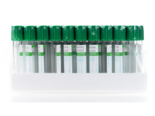 Пробирка вакуумная для исследования плазмы с лития-гепарином 6 мл 13*100 мм