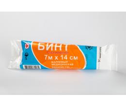 Бинт стерильный пл.28 г/м2, 7 м*14 см (Размер ТУ)