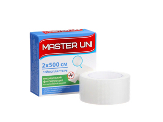 Лейкопластырь 2х500 см Master Uni на полимерной основе