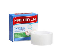 Лейкопластырь 2х500 см Master Uni на полимерной основе