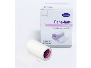 PEHA-HAFT: самофиксирующийся бинт 4 м х 6 см, белый