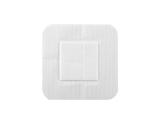 Лейкопластырь фиксирующий TENERIS 10х10см на нетканой основе с впитывающей подушкой из вискозы