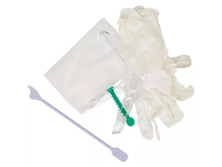 Набор изделий гинекологических одноразовый стерильный «Фемина®»: зеркало по Куско прозрачное S, шпатель Эйра, салфетка 50х50, перчатки М