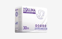Подгузники для взрослых Zollina Premium размер XL