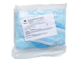 Комплект одежды хирурга из нетканых материалов №18 одноразовый стерильный