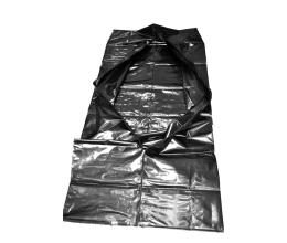 Мешок патологоанатом. (ПВД- 200 мкн.) с молнией 0,9-1,0 х 2,1 м. с (ручками)