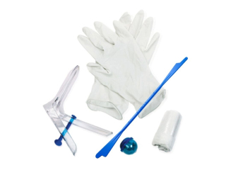 Набор гинекологический тип №2+ "Юнона" (зеркало по Куско, подкладная салфетка 40*60, перчатки р-р М, шпатель Эйра и бахилы в капсуле)