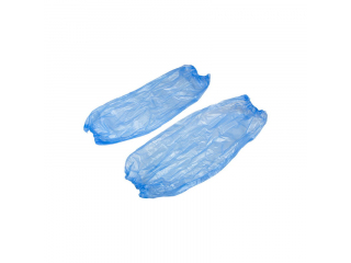 Нарукавники из полиэтилена ПНД (р. 40 х 20-25см, плотность 20 мкр, цв. голубой), Россия