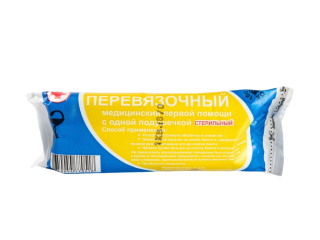 Пакет перевязочный 1-й помощи с 1 подушкой