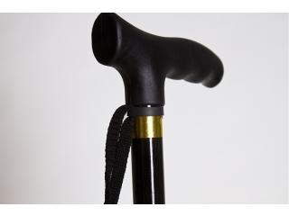 Трость опорная алюминиевая регулируемая по высоте с покрытием с УПС "Антилед" 3 ЗУБА