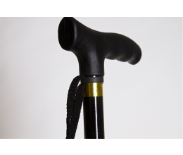 Трость опорная алюминиевая регулируемая по высоте с покрытием с УПС "Антилед" 3 ЗУБА