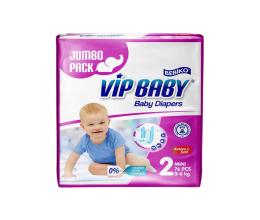Подгузники для детей Vip Baby Premium Mini 3-6кг JUMBO (76 шт.)